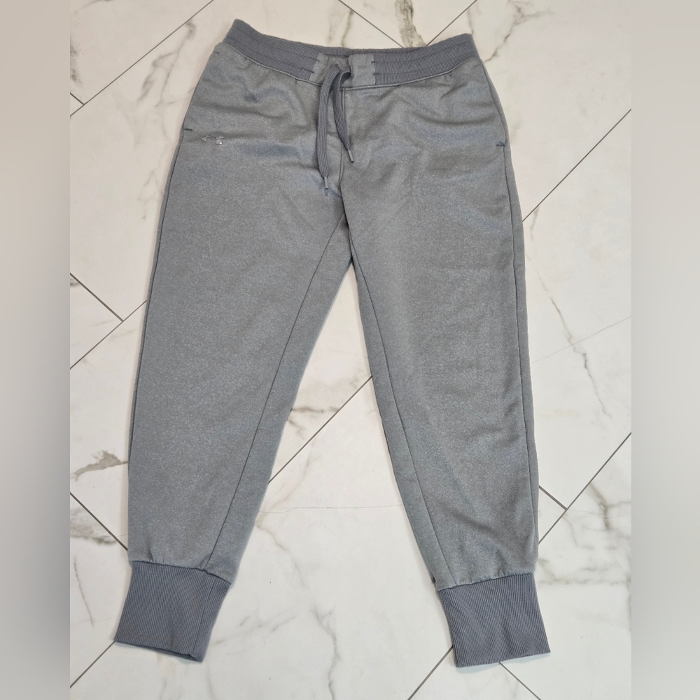 Under Armour Gray Fleece-Lined Performance Joggers Size M